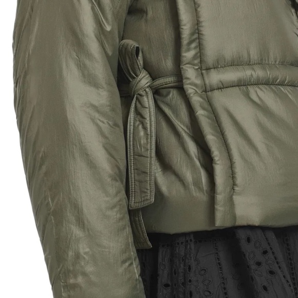 NWT GANNI Siny Quilted Vest Jacket in KALAMATA -Sz 6 - Picture 2 of 12